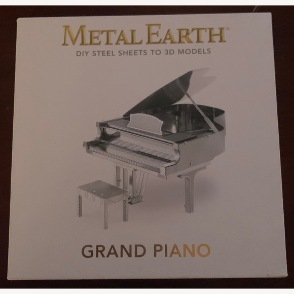 DIY Grand Piano Steel Sheets 3D Model - Picture 1 of 12
